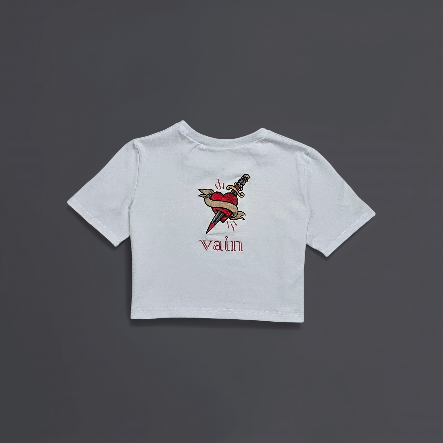Pierced Heart by Vain Women's Crop Top