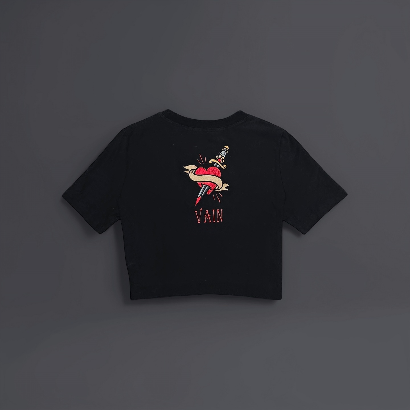 Pierced Heart by Vain Women's Crop Top