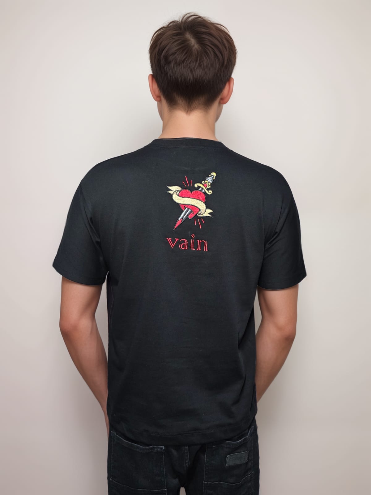 Pierced Heart by Vain Men's T-shirt