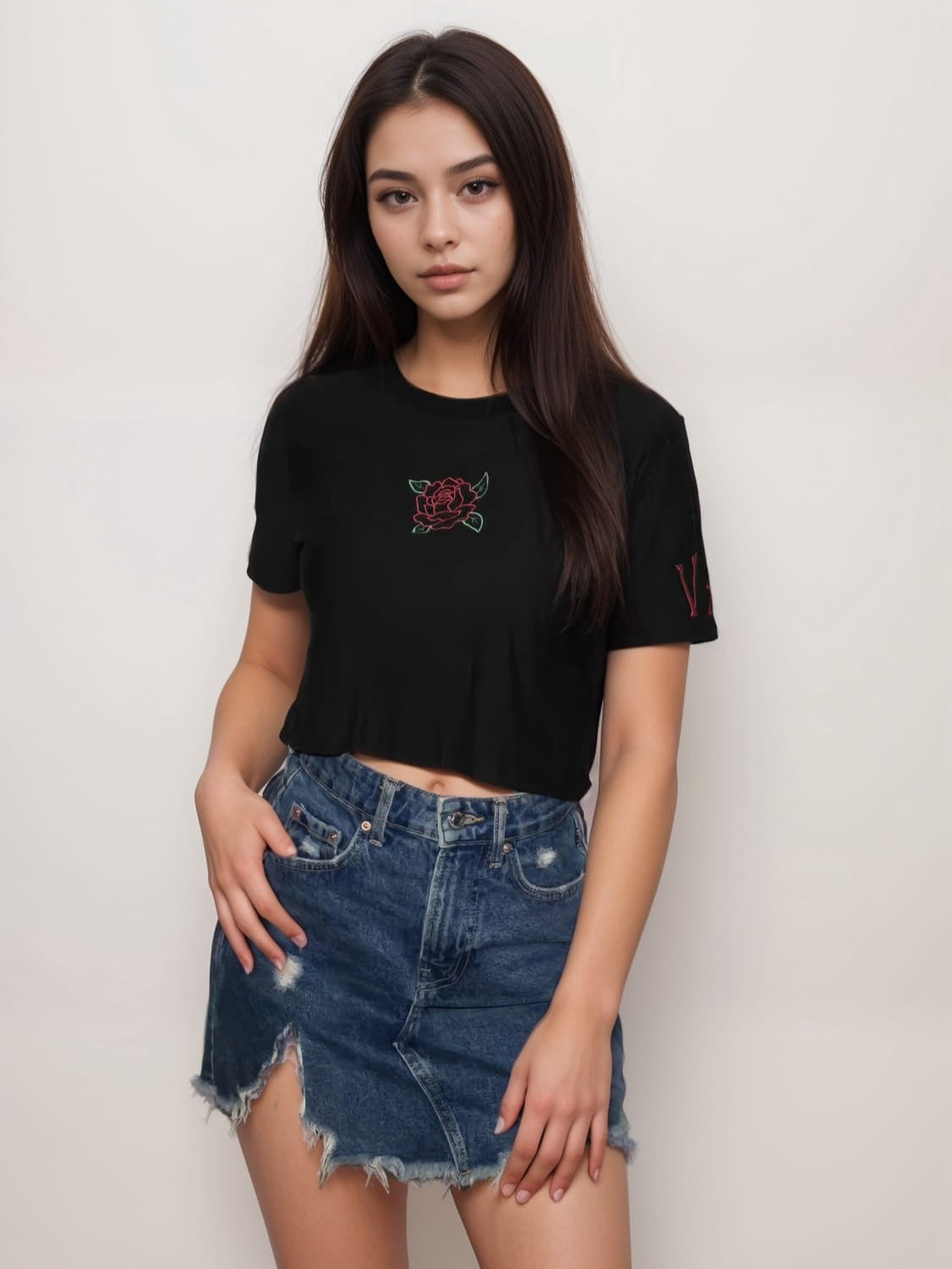 Rose by Vain Women's Crop-Top