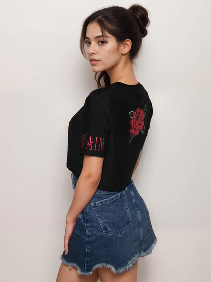 Rose by Vain Women's Crop-Top
