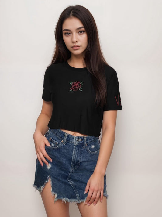 Rose by Vain Women's Crop-Top