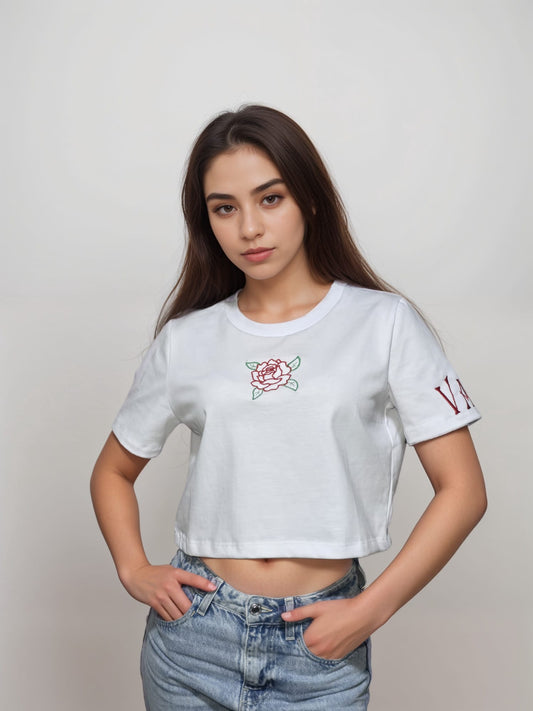 Rose by Vain Women's Crop-Top